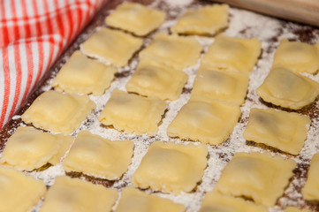 Raviolis caseros
