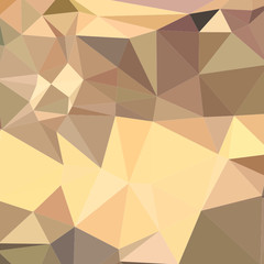 Flavescent Yellow Abstract Low Polygon Background