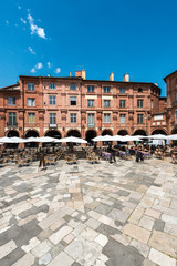 Place Nationale in Montauban, France
