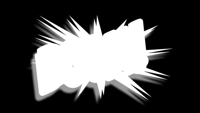 BOOM Comic expresion with matte