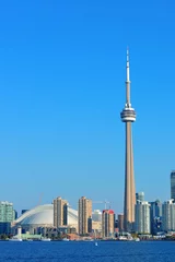 Foto op Canvas De skyline van Toronto overdag © rabbit75_fot