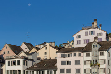 Morning in Zurich old town