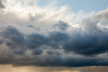 Stormy sky background