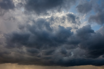 Obraz premium Stormy sky background