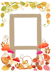 Frame of autumn