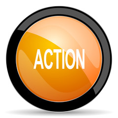 action orange icon