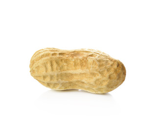 Dried peanuts in closeup