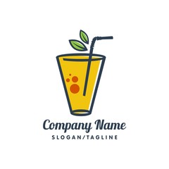 Fruit vector logo icon