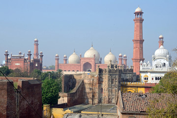 Badshahi Mosque in Lahore, Pakistan