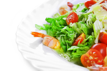  Salad with seafood