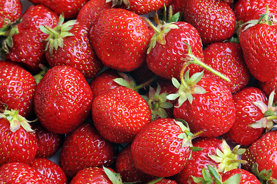 strawberry close up