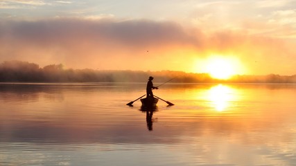 Рыбалка на рассвете