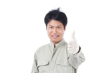 男性　作業員