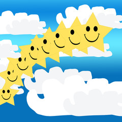 Star heaven background