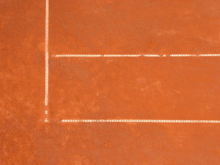 Tennis clay court