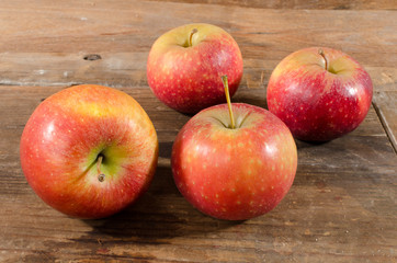 Fototapeta na wymiar Tasty apples