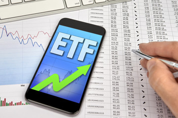 ETF traden am Smartphone