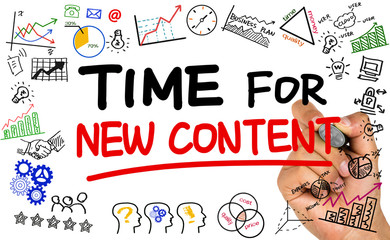 time for new content