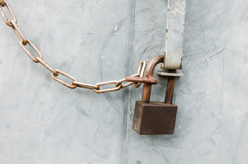 locked gate