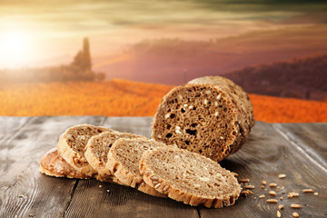 Fototapeta na wymiar bread 