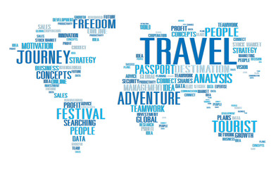 Fototapeta na wymiar Travel Explore Global Destination Trip Adventure Concept