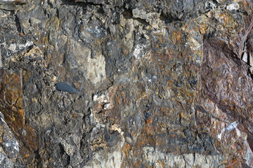 texture layers metamorphic rocks