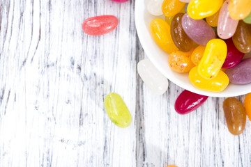 Portion of Jelly Beans