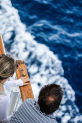 view from ship - sea © stocktributor
