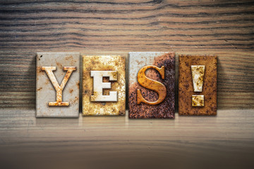 Yes Concept Letterpress Theme