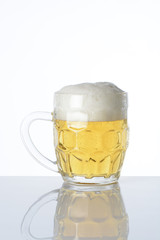 Jarra con cerveza