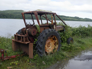 Old tractor