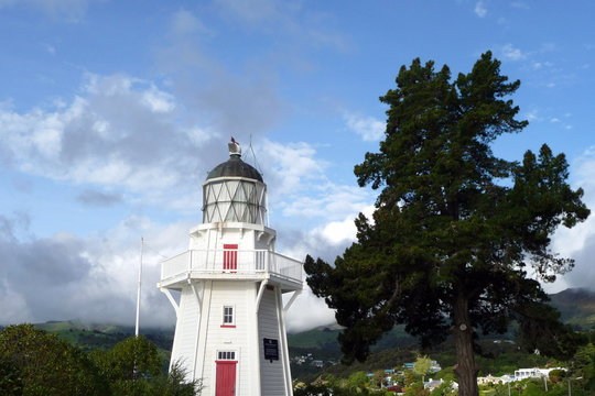 Leuchtturm von Akaroa, Südinsel Neuseeland