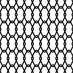 Steel Wire Mesh Seamless Background. Vector