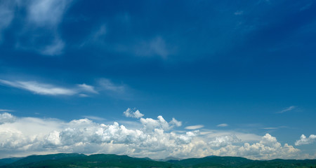 nice clouds on horisont