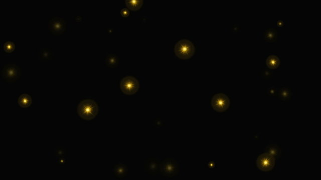 Flare Particles Background Loop