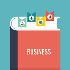 Book infographic diagram