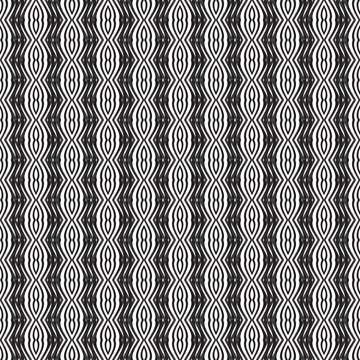 seamless optical art pattern background vector black and white