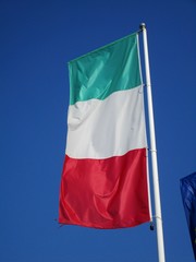 Fototapeta na wymiar Flagge Italien