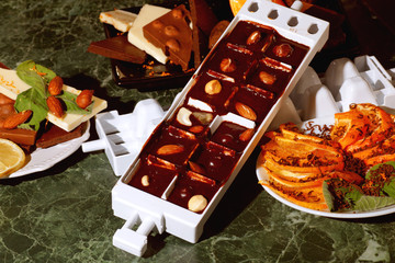 chocolate candy making