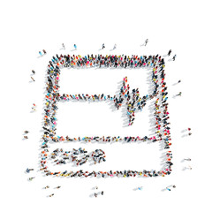 people in the shape of display, cardio