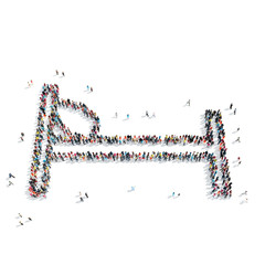 people in the shape of beds, medicine