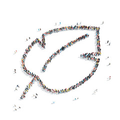 people in the shape of a sheet