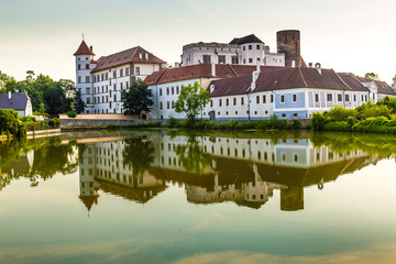 Fototapeta premium View of Jindrichuv Hradec Castle-Czech Republic