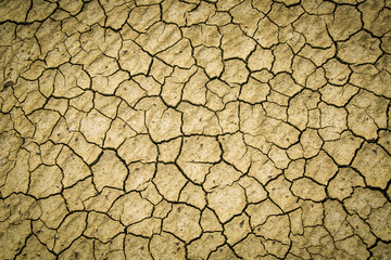 Soil Cracked clay ground