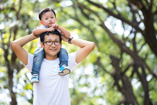 .Happy Family enjoy and do activity together