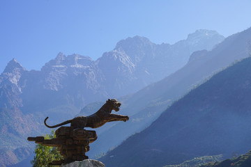 Tiger Leaping Gorge in Lijiang, Yunnan Province, China