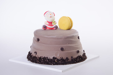 cake, Christmas ice cream cake