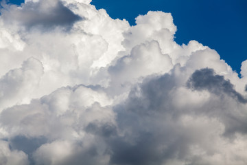 Dramatic cotton candy sky cloud texture background