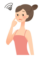 肌　悩み　女性