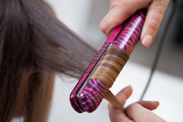 Curling hair